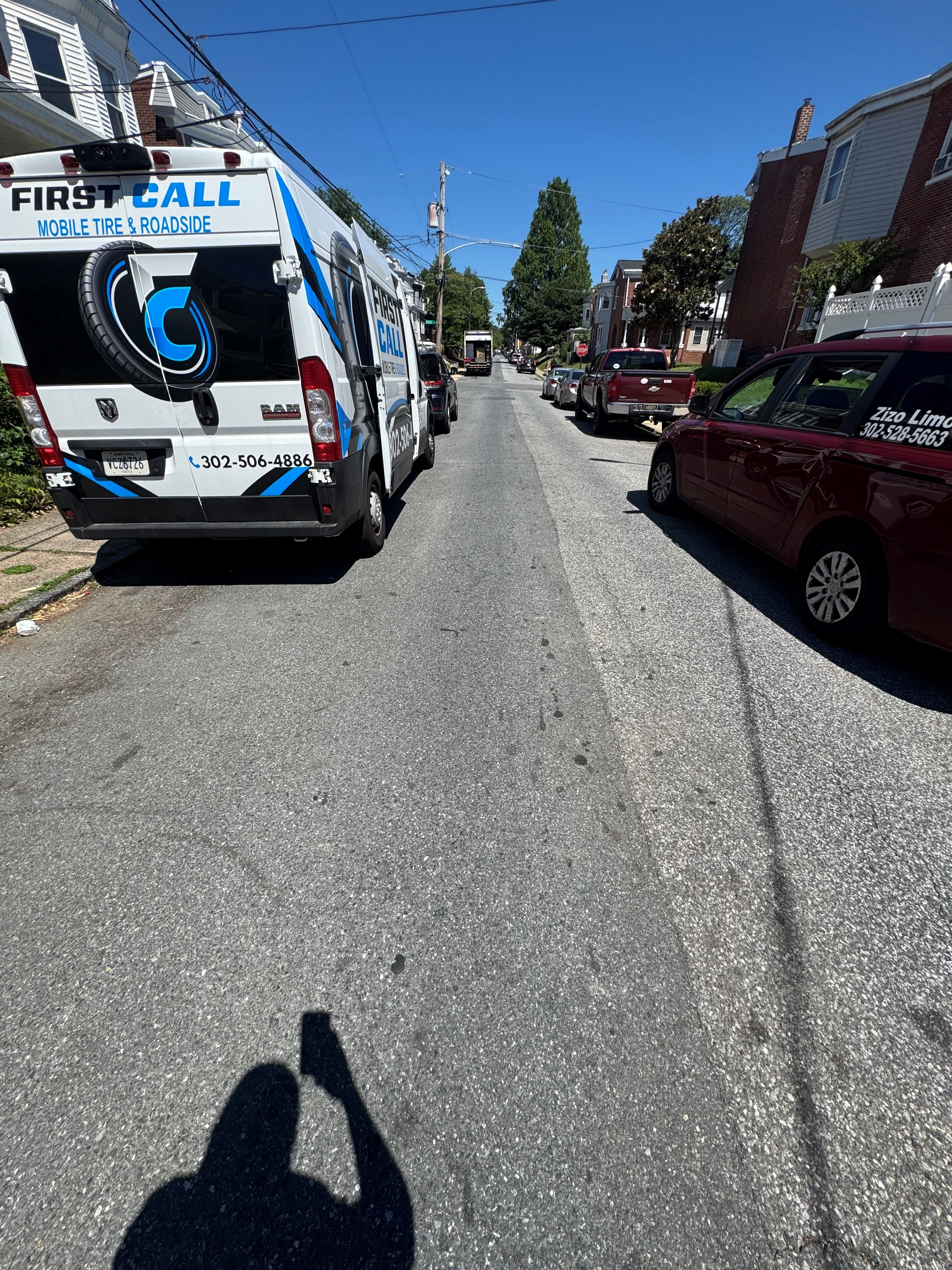 Recent mobile tire job in Delaware